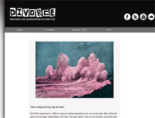 Tablet Screenshot of divorcerecords.ca